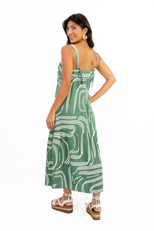 VESTIDO-MIDI-FEITO-DE-TECIDO-PLANO-EM-VISCOSE-COM-ESTAMPA-LABIRINTO.-TEM-DECOTE-EM-V-PALA-LARGA-COM-BOTOES-ALCA-COM-NO-NAS-COSTAS-E-BARRA-FRANZIDA.