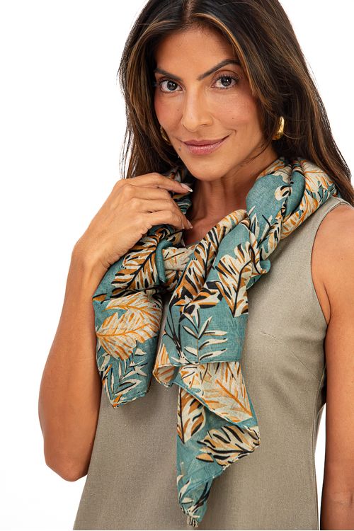 PASHMINA-E-FEITA-DE-TECIDO-PLANO-COM-POLIESTER-COM-ESTAMPA-FOLHAGEM