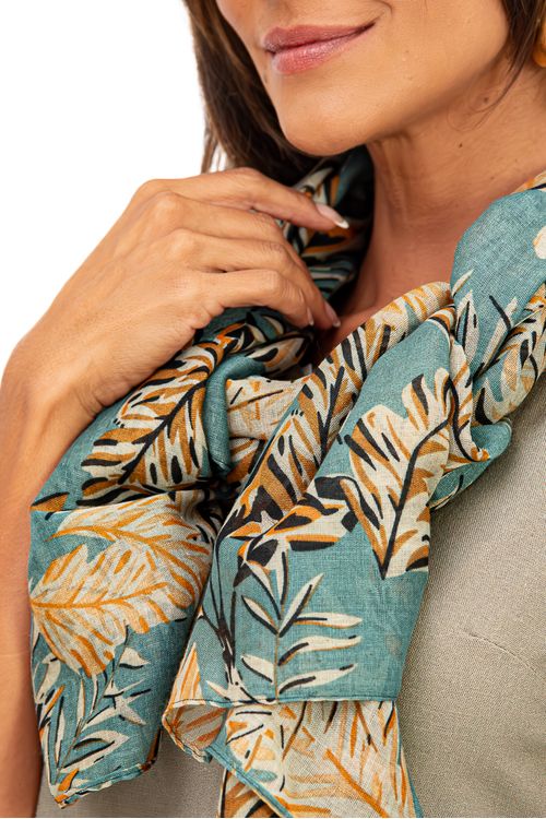 PASHMINA-E-FEITA-DE-TECIDO-PLANO-COM-POLIESTER-COM-ESTAMPA-FOLHAGEM