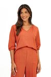 BLUSA-E-FEITA-DE-MALHA-HERITAGE-COM-ALGODAO-POLIESTER-E-ELASTANO.-TEM-DECOTE-CANOA-COM-V-FRANZIDA-E-MANGA-3-4-BUFANTE