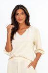 BLUSA-E-FEITA-DE-MALHA-HERITAGE-COM-ALGODAO-POLIESTER-E-ELASTANO.-TEM-DECOTE-CANOA-COM-V-FRANZIDA-MANGA-3-4-BUFANTE-E-PUNHO-COM-ELASTICO.