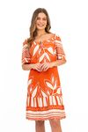 VESTIDO-LONGUETE-TECIDO-PLANO-VISCOSE-BARRADA-ESTAMPA-CAROL-DECOTE-QUADRADO-COM-AMARRACAO-MEIA-MANGA-GODE-BARRA-FRANZIDA