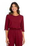BLUSA-TEC.MALHA-VISC-NEW-TERNURA-DEC.CANOA-MANGA-3-4-PUNHO-LARGO-C-ABERT-REC-OMBRO-BOTAO-COSTAS