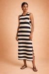 Vestido-cava-moletinho-listras-PRETO