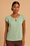 BLUSA-PLISSADO-MANGA-TULIPA-VERDE