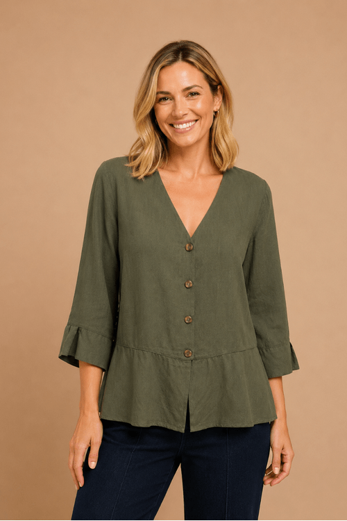 BLUSA-SLUB-BOTOES-LEME-VERDE