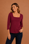 BLUSA-DECOTE-QUADRADO-STLELA-MARIS-BORDO