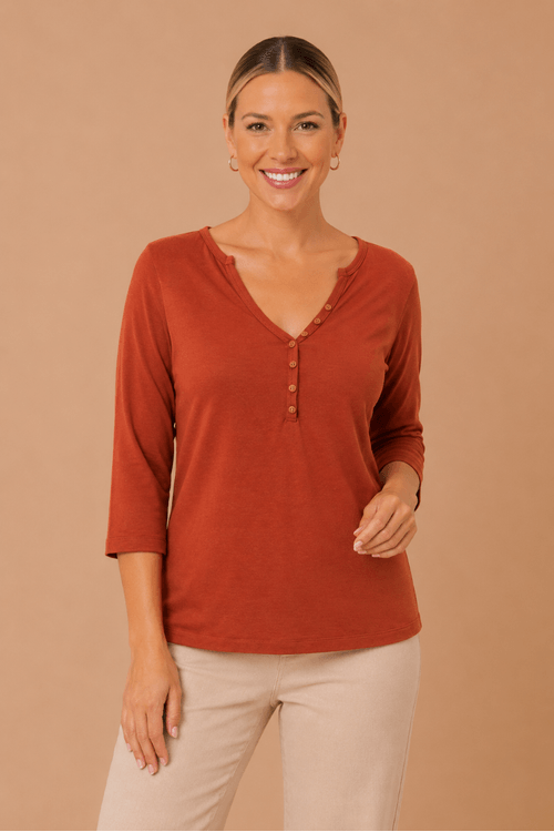 BLUSA-DECOTE-HIPPIE-BOTOES-TERRACOTA