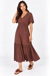 Vestido-midi-Leblon-decote-v-chocolate.