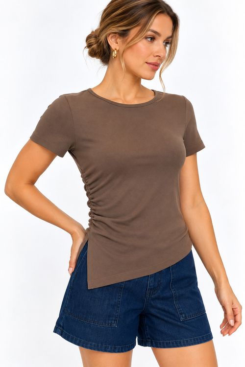Blusa-stella-maris-drapeado-lateral-chocolate.